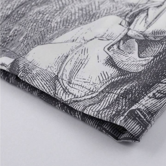 Men’s Last Supper Streetwear Zip Up Jacket - Picture 3 of 4